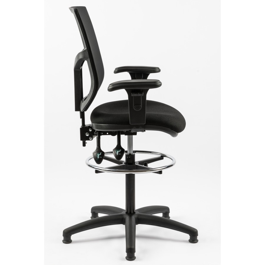 Ergo Line Mesh Draughtsman Chair